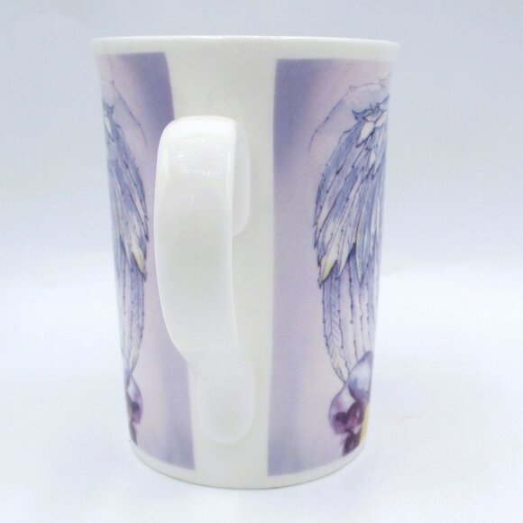 Angel Star Porcelain Angel Coffee Mug 2011 Wings Yellow Dress Design - Picture 5 of 6